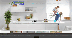 Desktop Screenshot of cocinasfamara.es